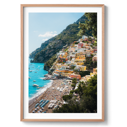 Colourful Italy - Positano - Wall Art
