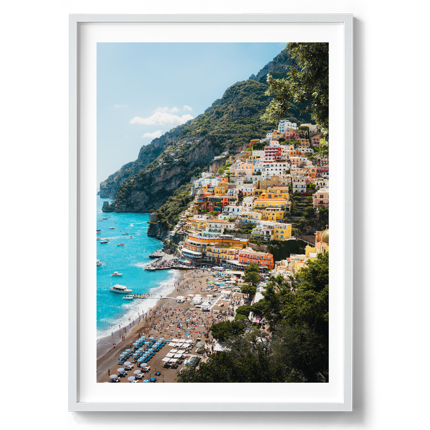 Colourful Italy - Positano - Wall Art