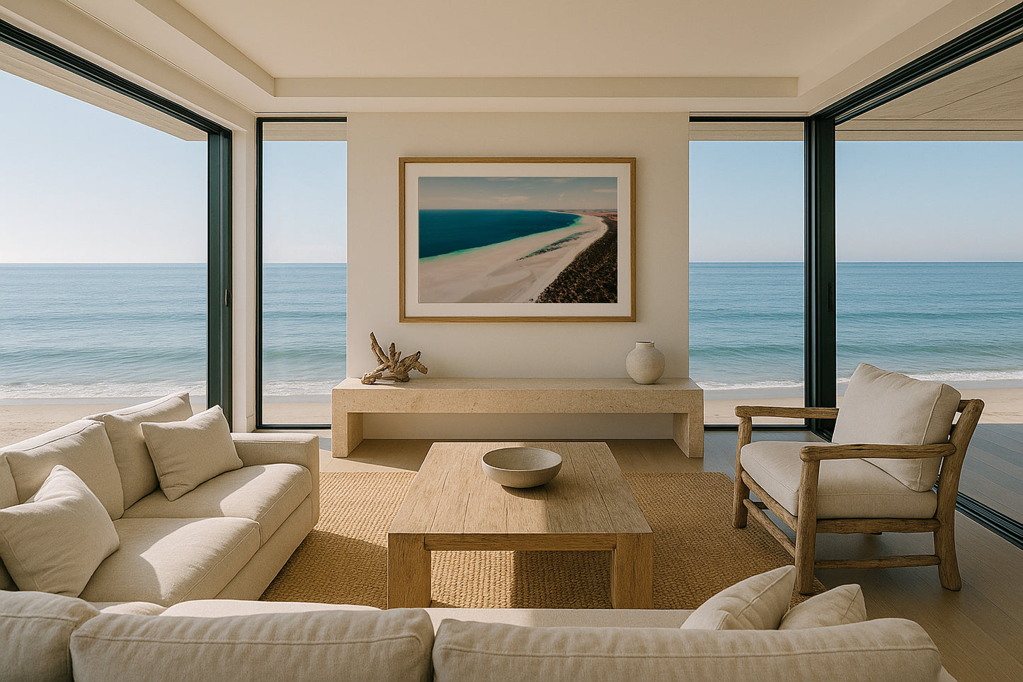Dany Beach Aerial II - South Australia - Wall Art