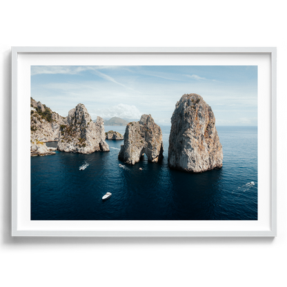 Faraglioni di Mezzo o Saetta II - Capri - Wall Art