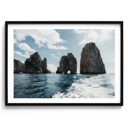 Faraglioni di Mezzo o Saetta III - Capri - Wall Art