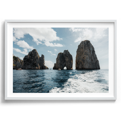 Faraglioni di Mezzo o Saetta III - Capri - Wall Art