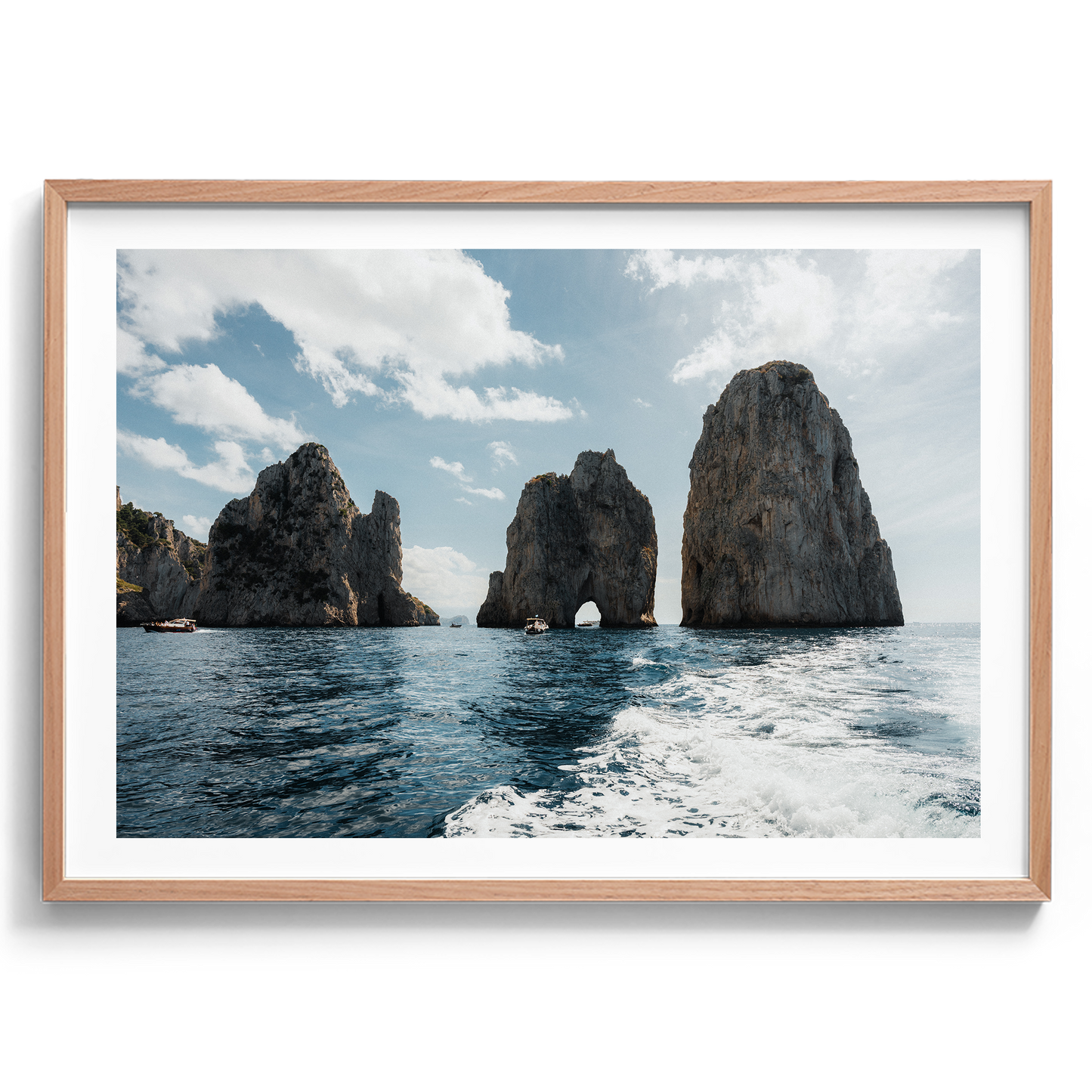 Faraglioni di Mezzo o Saetta III - Capri - Wall Art