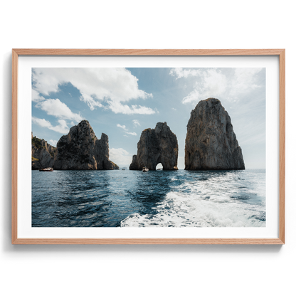 Faraglioni di Mezzo o Saetta III - Capri - Wall Art