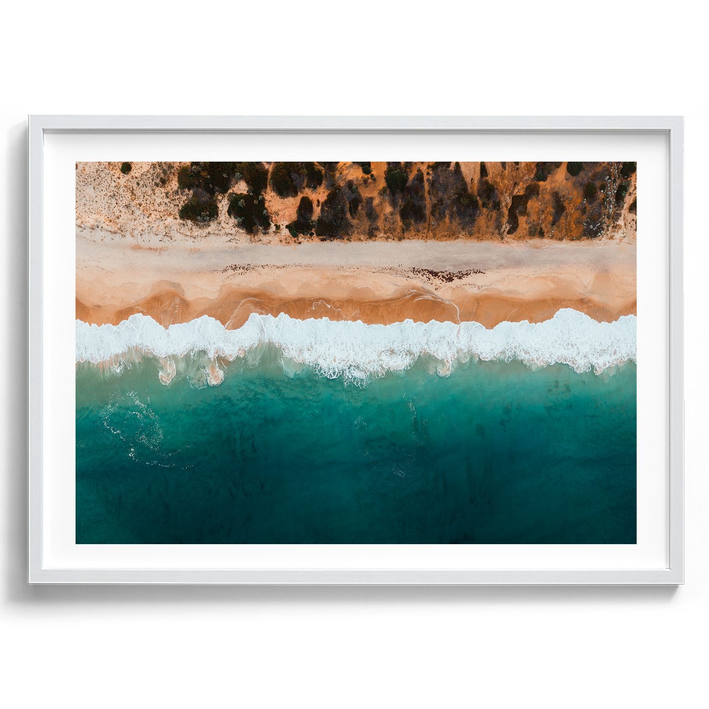 Maslin Beach Aerial - South Australia - Wall Art