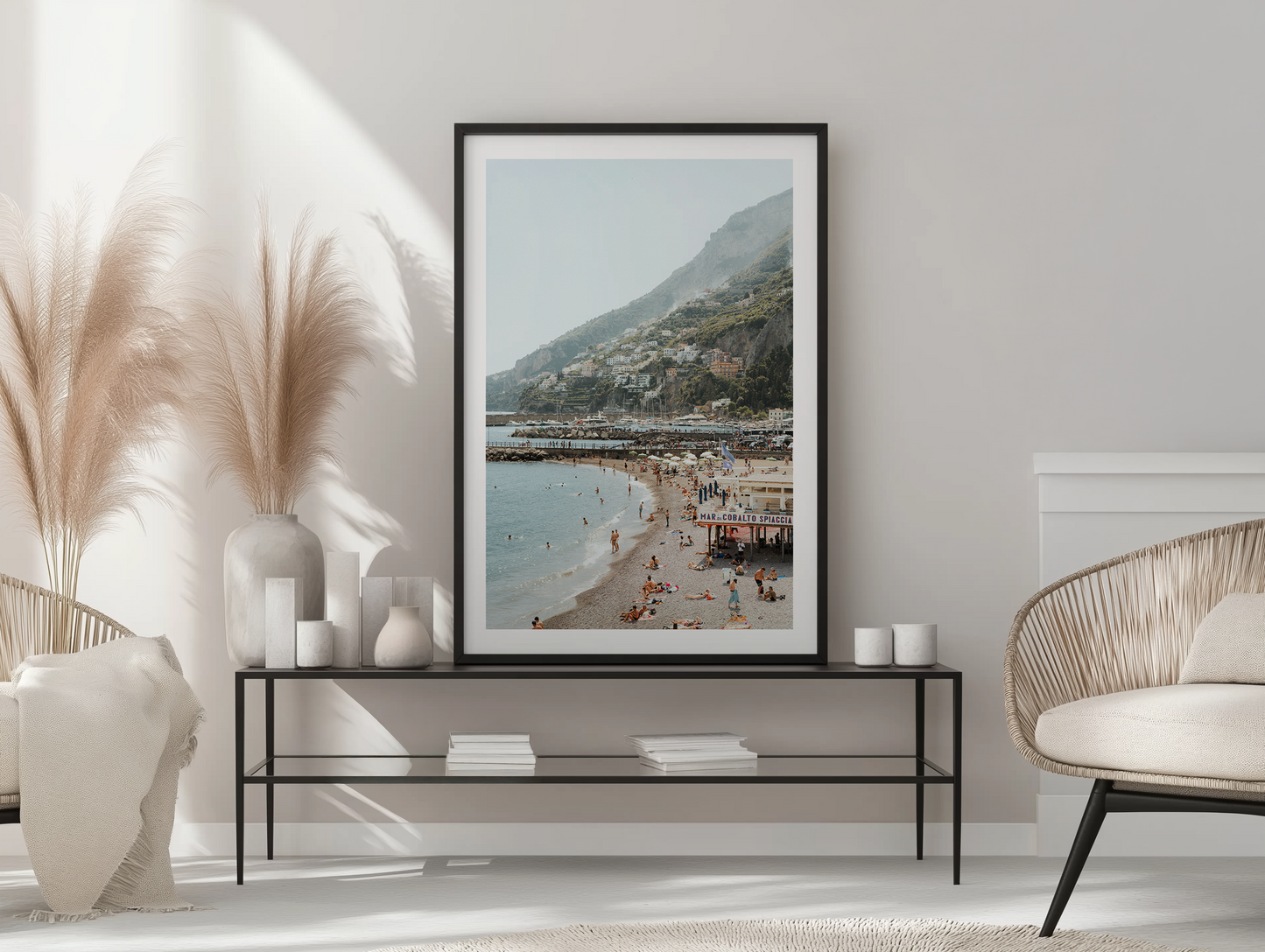 Amalfi Town Summer Day II - Amalfi - Wall Art