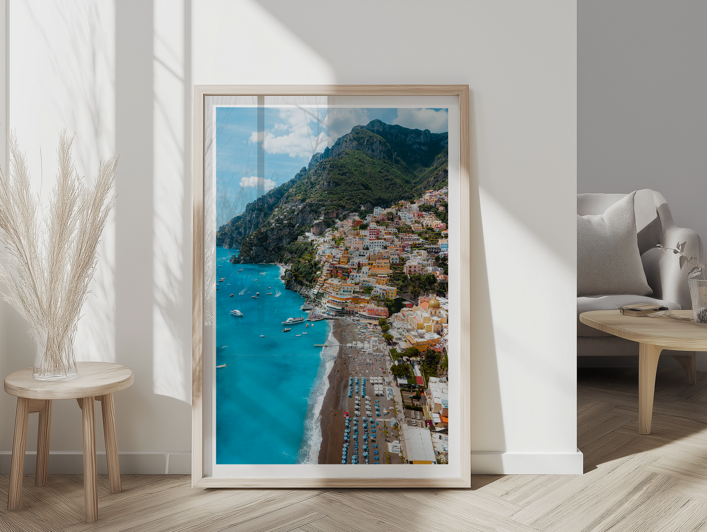 Positano Aerial II - Positano - Wall Art
