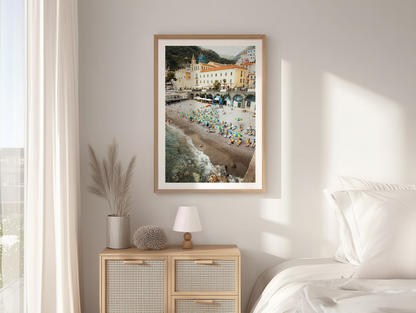 Tonino's Beach VII - Amalfi - Wall Art