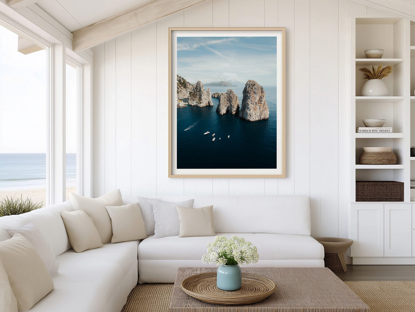 Faraglioni di Mezzo o Saetta I - Capri - Wall Art