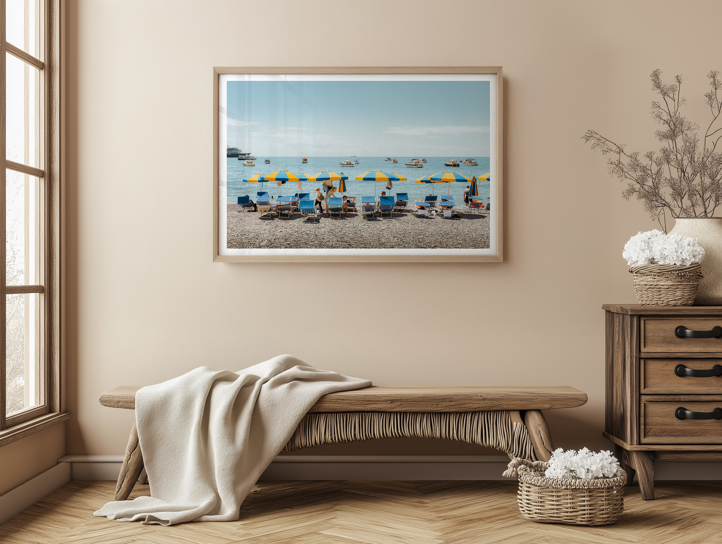 Tonino's Beach Umbrellas II - Amalfi - Wall Art