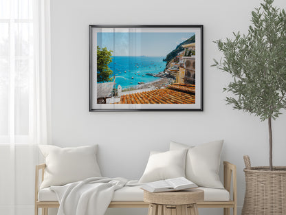 Summers Day Amalfi Coast - Positano - Wall Art
