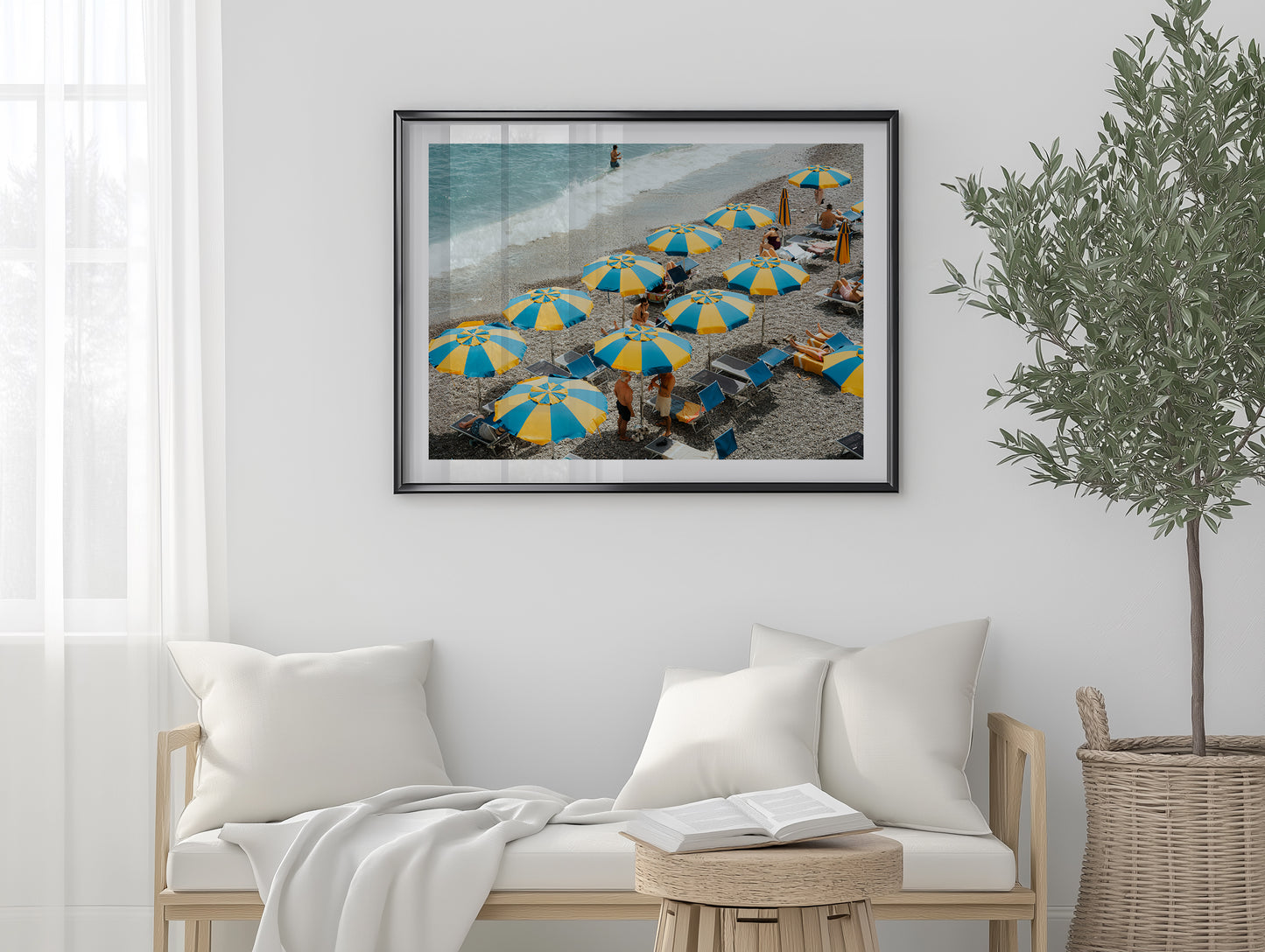 Tonino's Beach VI - Amalfi - Wall Art