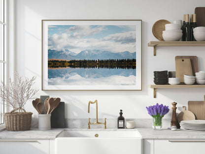 New Zealand - Pine Tree Lake - Wall Art