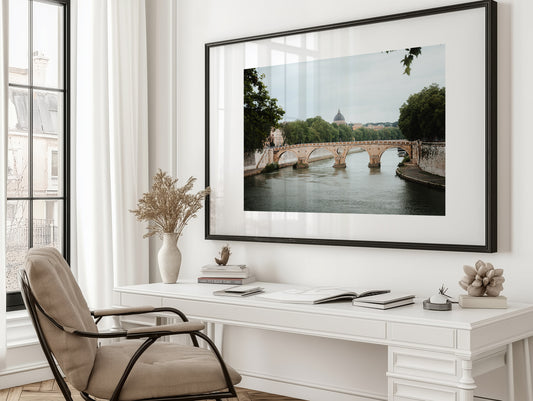 Pons Aurelius Bridge - Rome - Wall Art