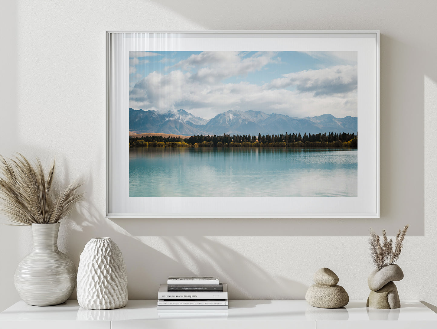 New Zealand - Pine Tree Lake - Wall Art