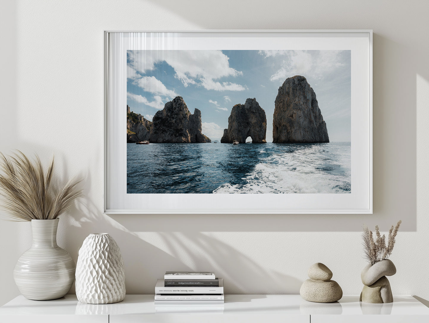 Faraglioni di Mezzo o Saetta III - Capri - Wall Art