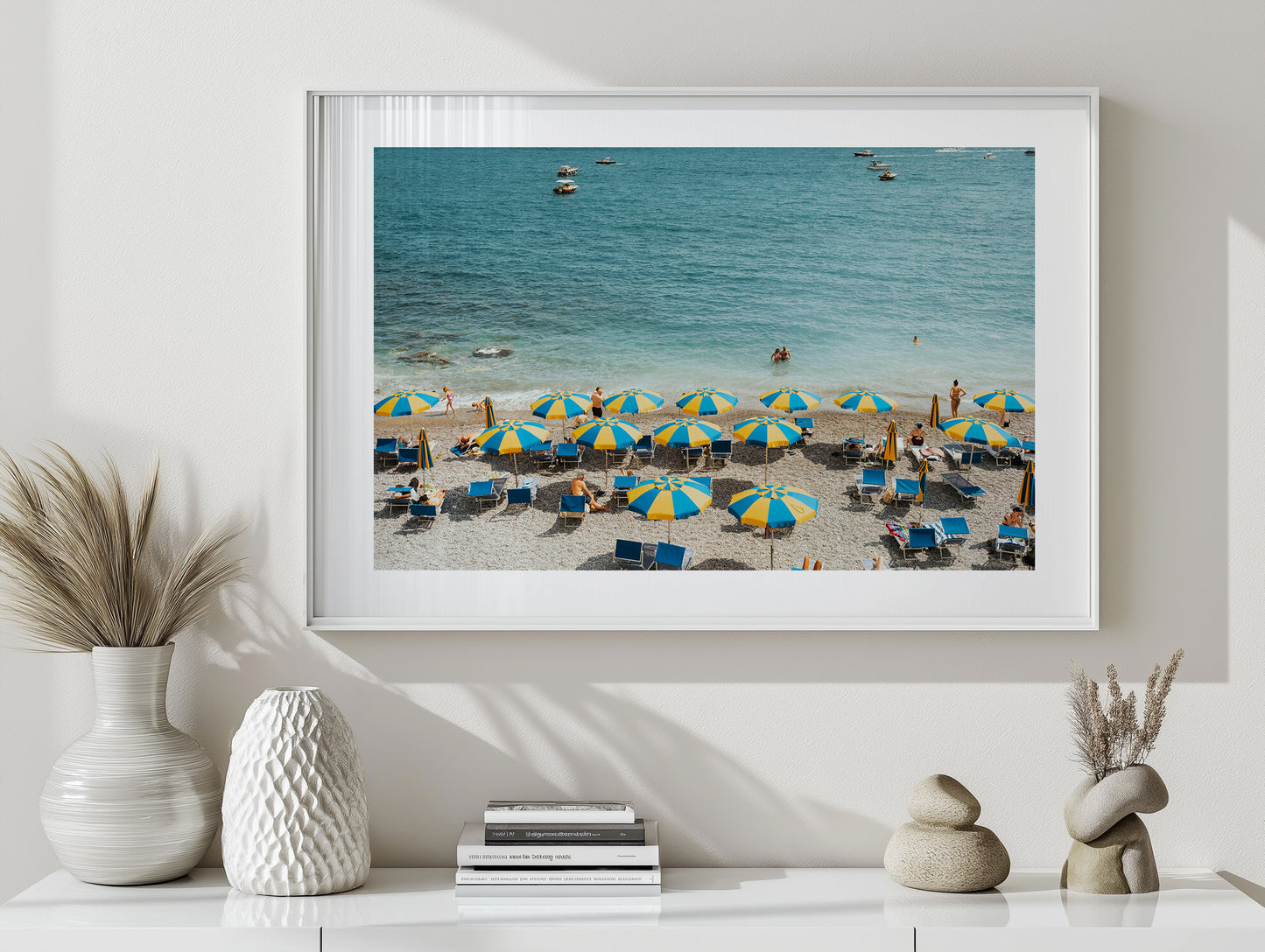 Tonino's Beach Umbrellas IV - Amalfi - Wall Art