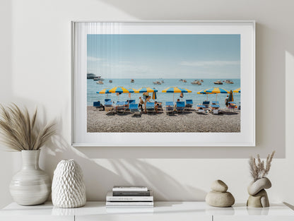 Tonino's Beach Umbrellas II - Amalfi - Wall Art