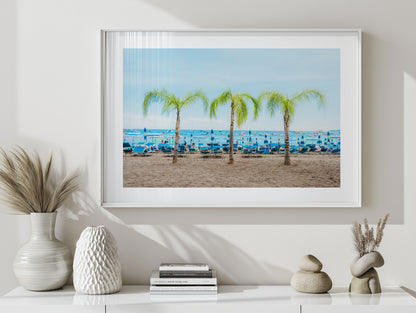 Amalfi Coast Palms - Positano - Wall Art