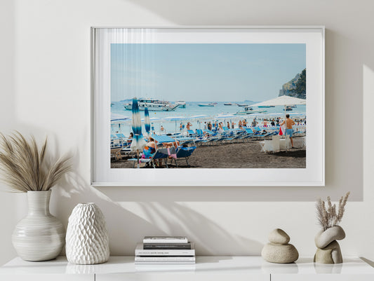 Positano Beach Umbrellas - Positano - Wall Art