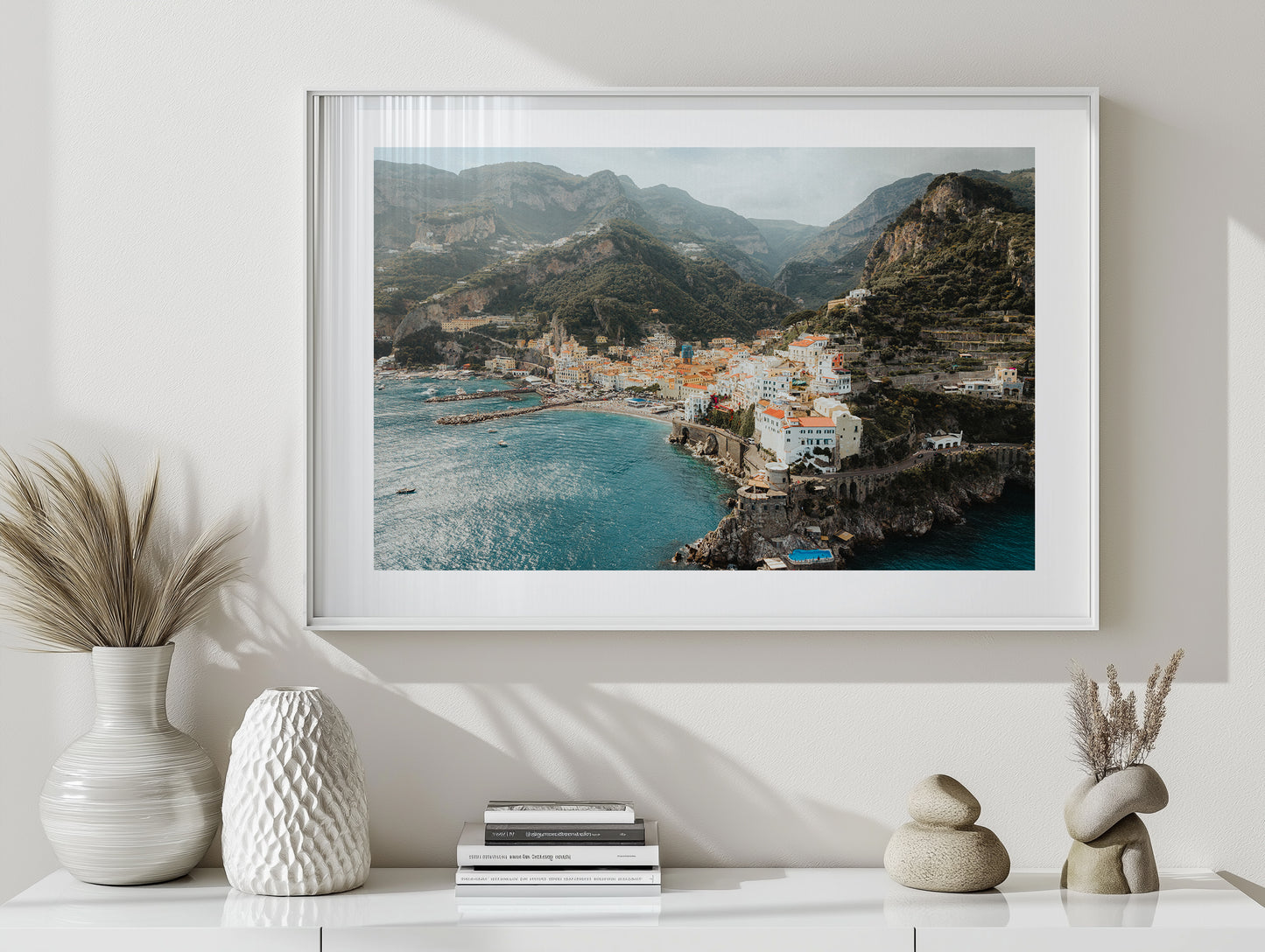 Amalfi Town Aerial - Amalfi - Wall Art