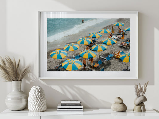 Tonino's Beach VI - Amalfi - Wall Art