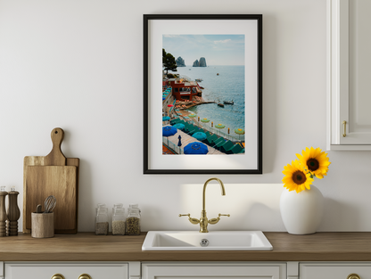 Bagni Internazionali - Capri - Wall Art