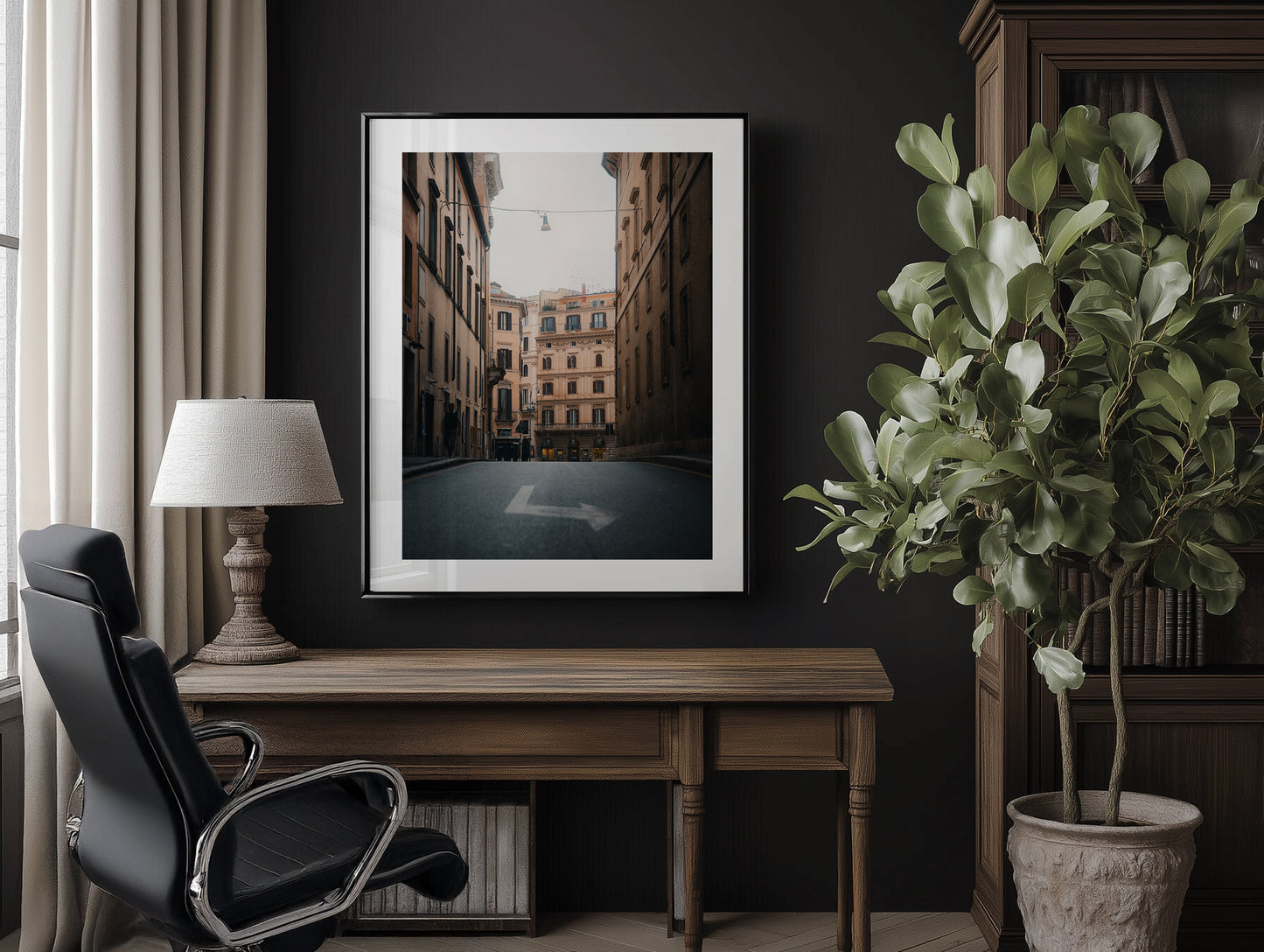 Roman Street - Rome - Wall Art