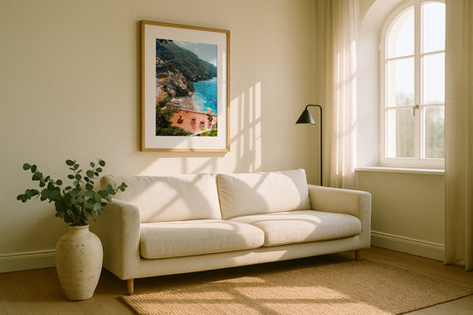 Italian Villa Amalfi Coast - Positano - Wall Art