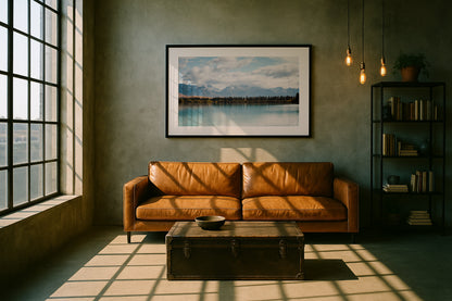 New Zealand - Pine Tree Lake - Wall Art