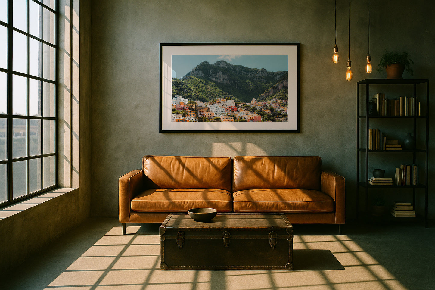 Italian Mountains Amalfi Coast - Positano - Wall Art