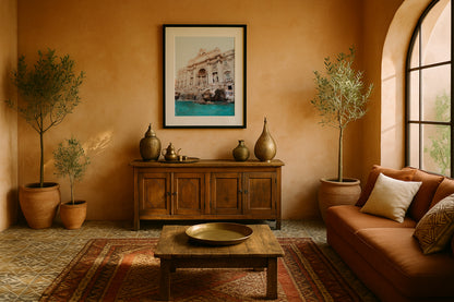 Trevi Fountain Morning Light - Wall Art