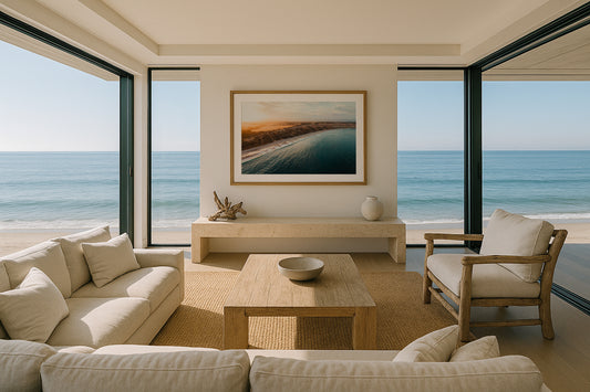 Maslin Beach Sunrise Aerial - South Australia - Wall Art