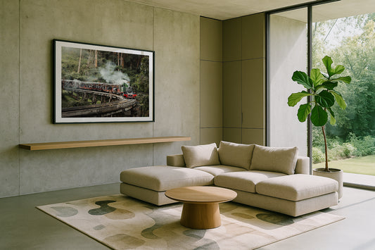 Puffing Billy Trestle Bridge - Selby - Wall Art