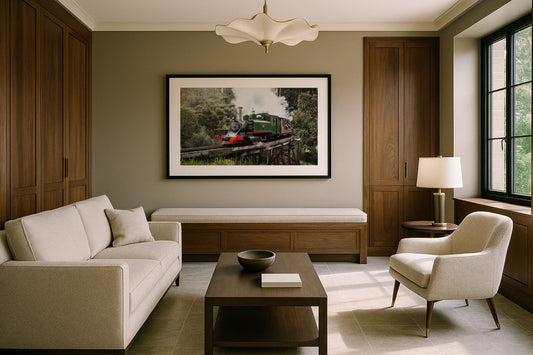 Puffing Billy Trestle Bridge II - Selby - Wall Art