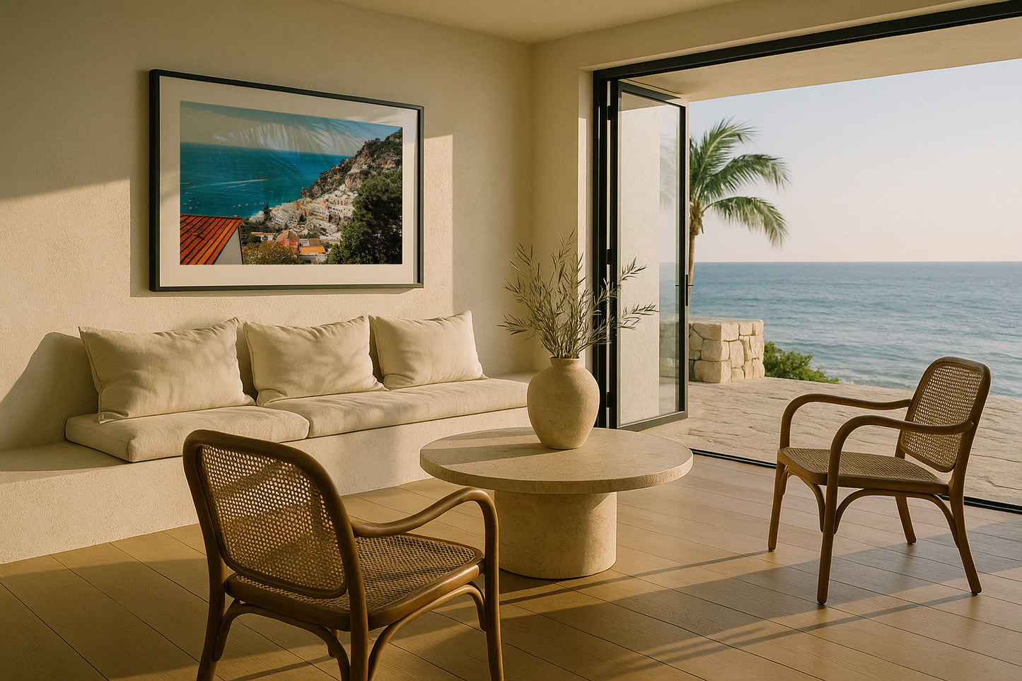 Amalfi Coast Canopies - Positano - Wall Art