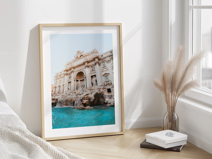 Trevi Fountain Morning Light - Wall Art
