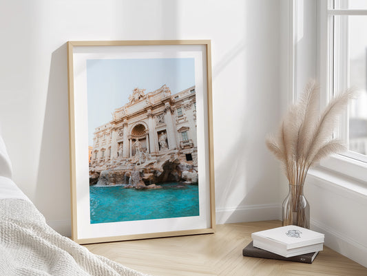 Trevi Fountain Morning Light - Wall Art