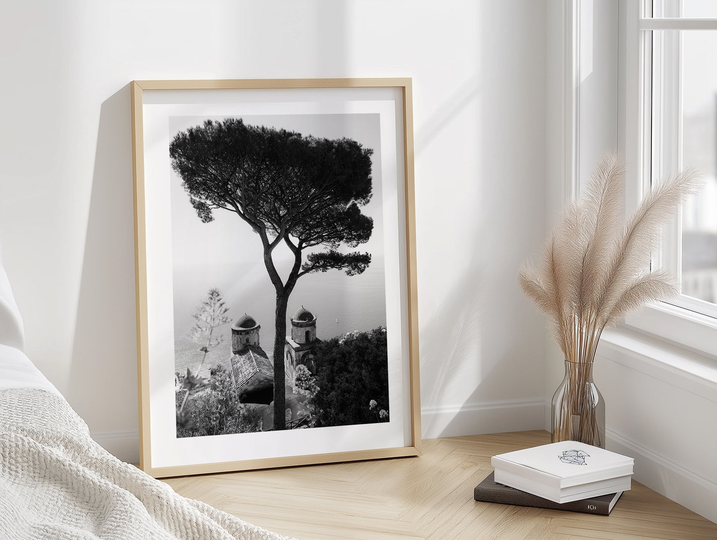 Villa Rufolo IV - Ravello B&W - Wall Art