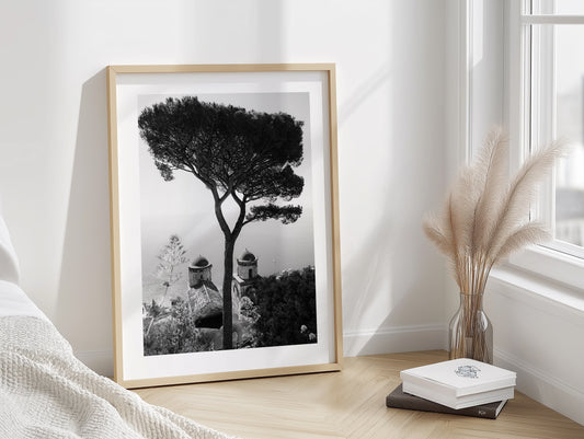 Villa Rufolo IV - Ravello B&W - Wall Art