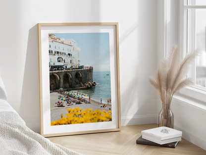 Tonino's Beach Umbrellas III - Amalfi - Wall Art
