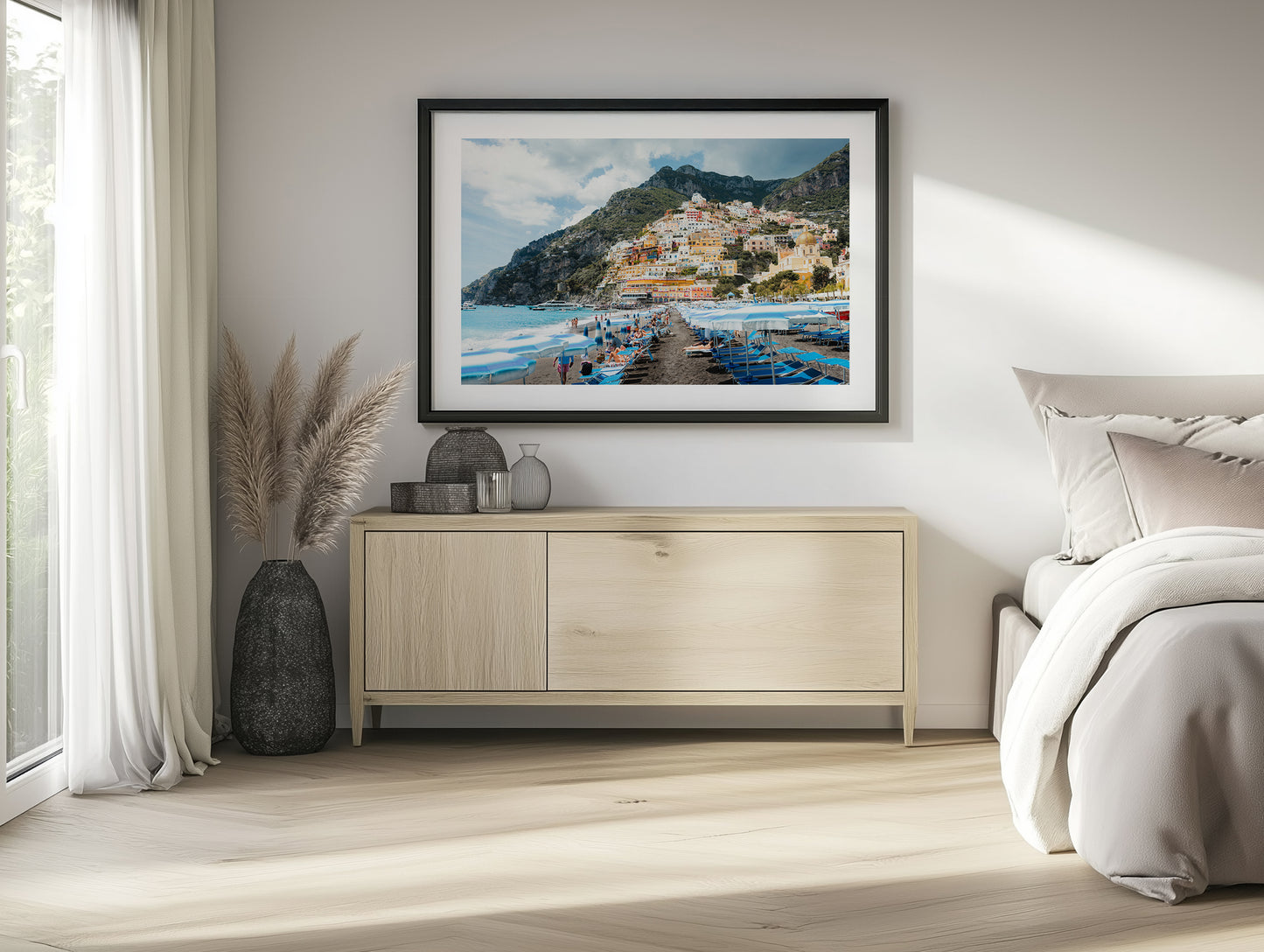 Positano Beach Umbrellas II - Positano - Wall Art