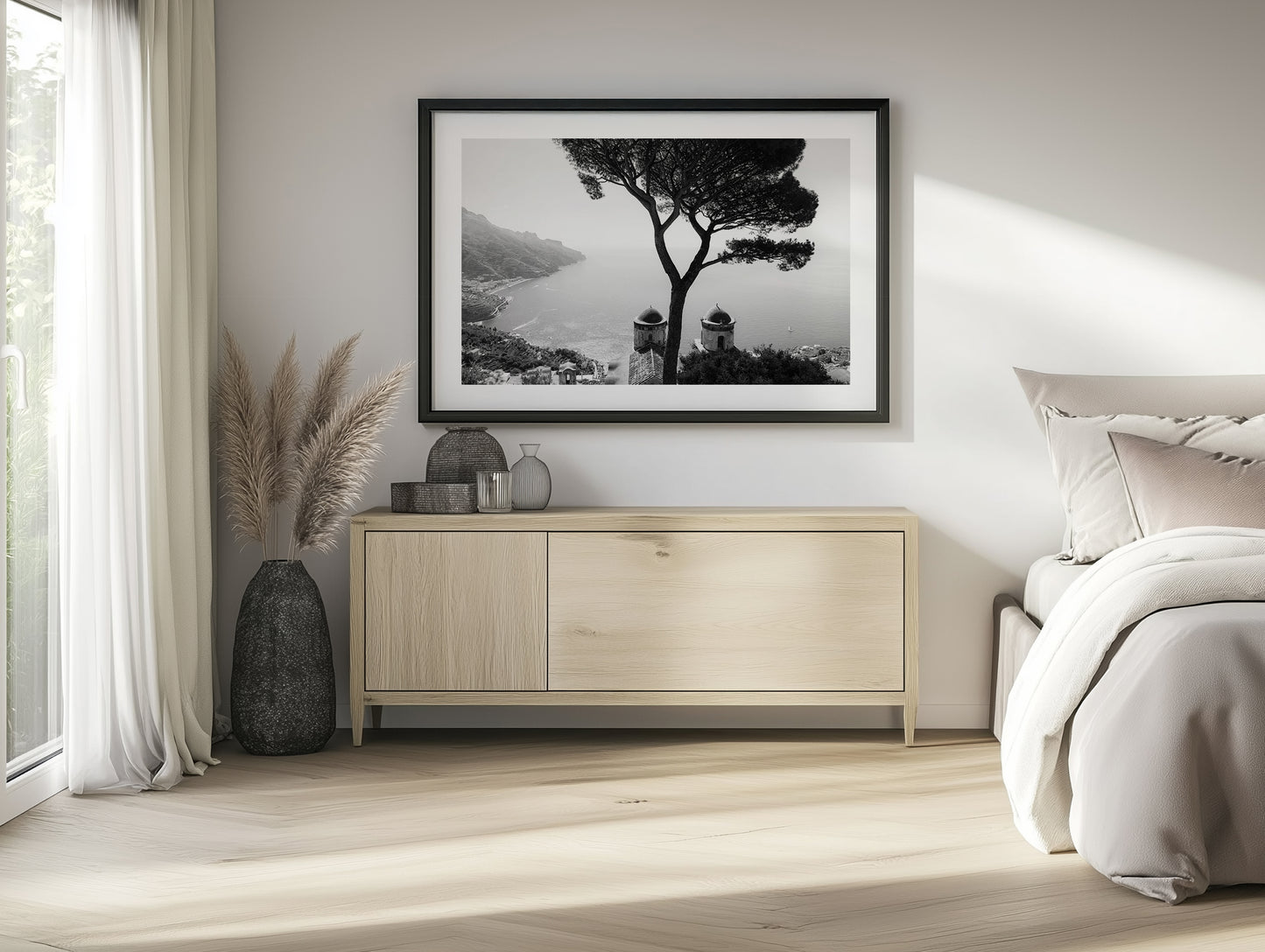 Villa Rufolo V - Ravello B&W - Wall Art