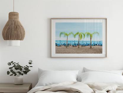 Amalfi Coast Palms - Positano - Wall Art