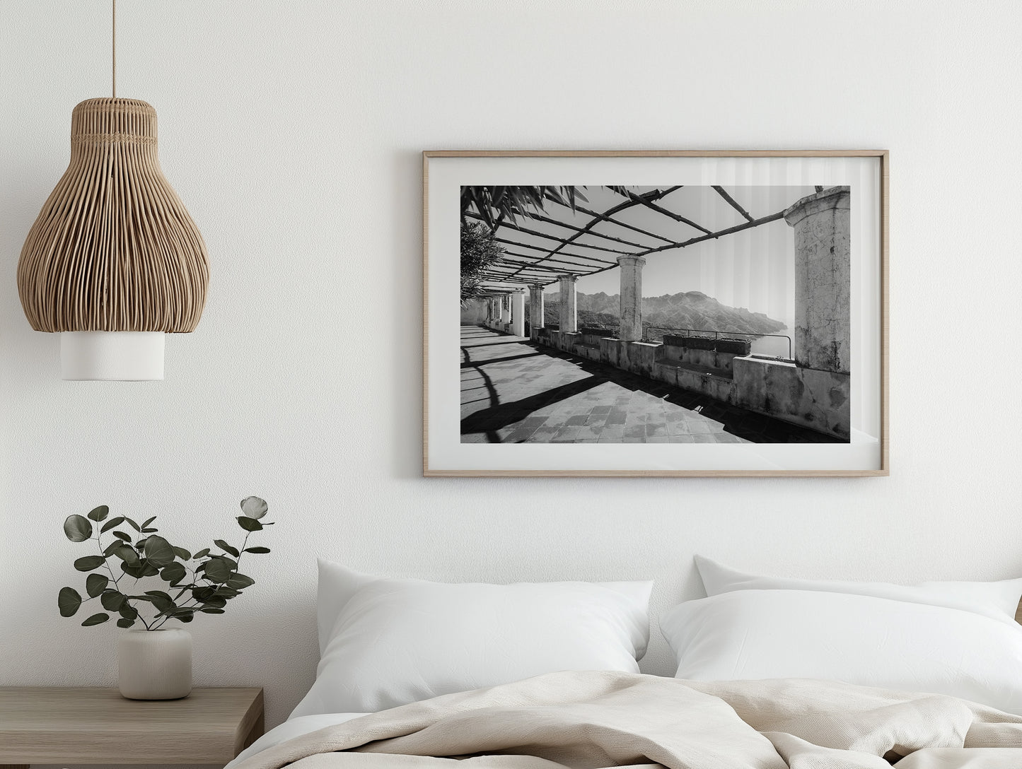 Villa Rufolo - Ravello III B&W - Wall Art