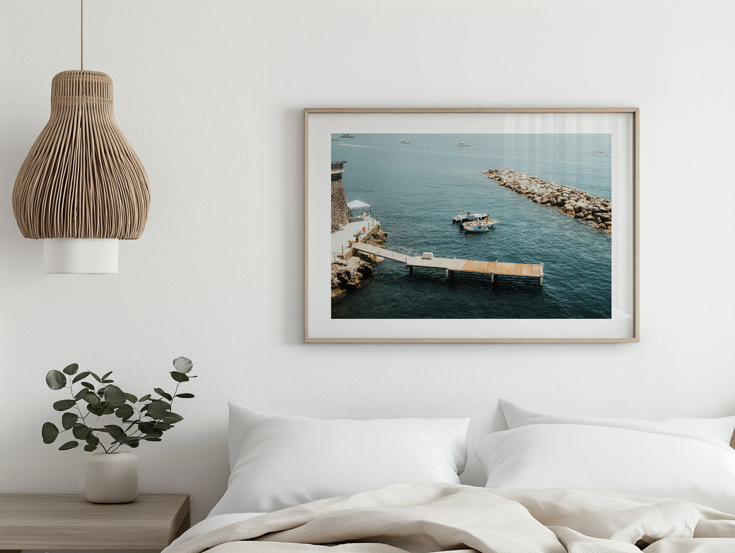 Summer Boat Day - Atrani - Wall Art