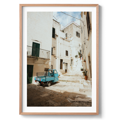 Italian Back Alley- Ostuni - Wall Art