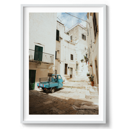 Italian Back Alley- Ostuni - Wall Art