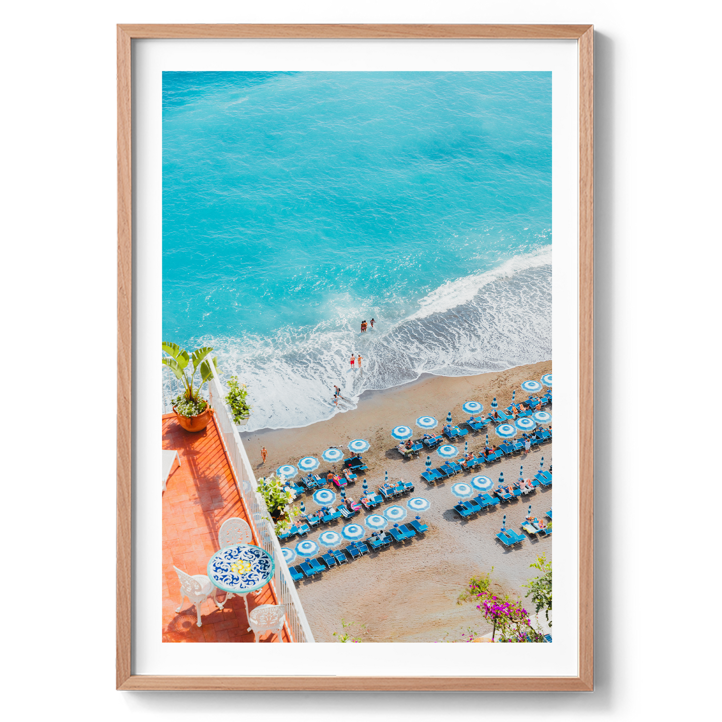 Italian Beach Day - Positano - Wall Art