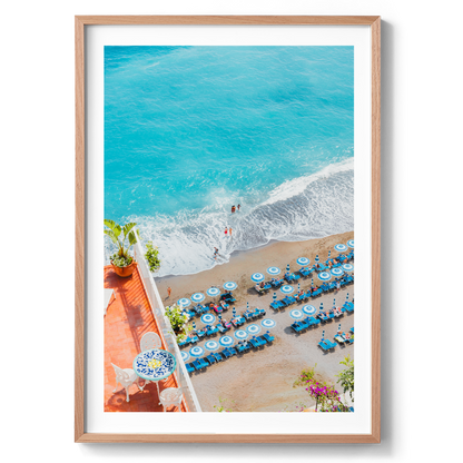 Italian Beach Day - Positano - Wall Art